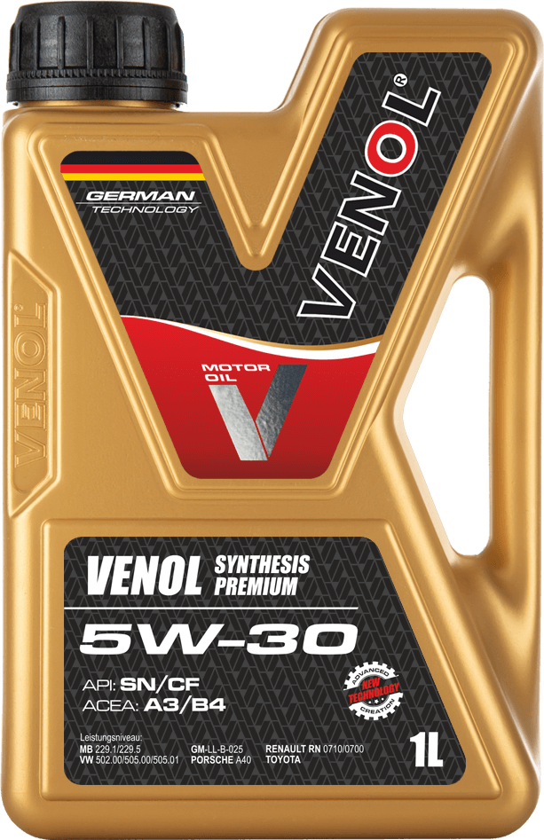 Venol Synthesis Premium SN CF 5W30