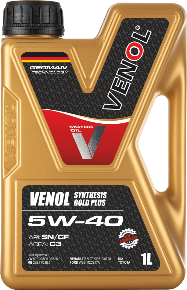 Venol Synthesis Gold Plus SN CF 5W40 C3