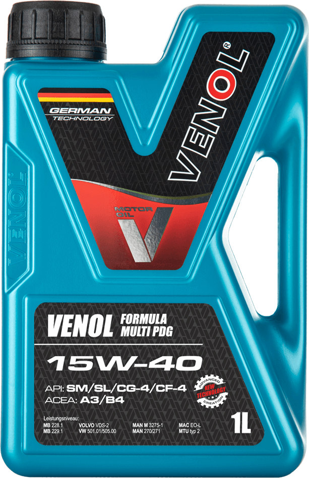 Venol Formula Multi PDG SM SL CG 4 CF 4 15W40