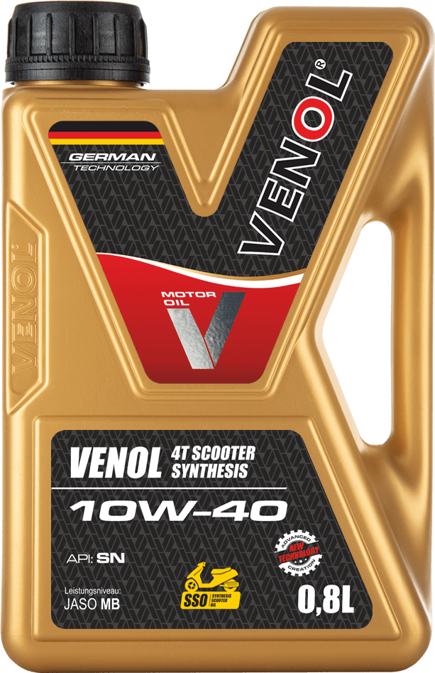 Venol Synthesis Scooter 4T SN 10W40 JASO MB