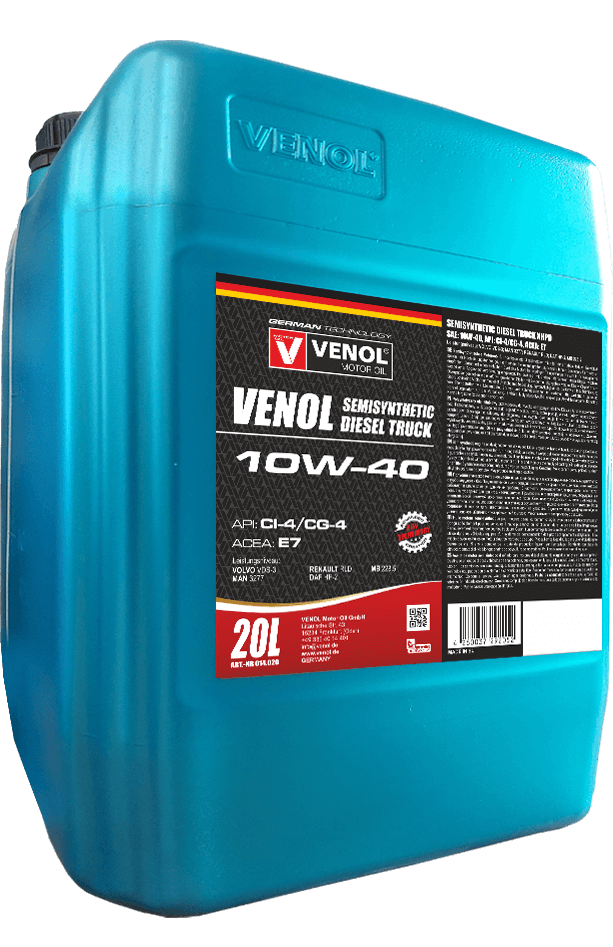 Venol Semisynthetic Diesel Truck XHPD CI 4 CG 4 10W40