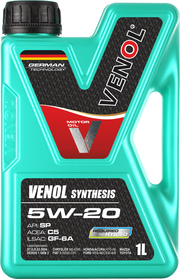Venol Synthesis 5W20 SQ C5 GF-6A