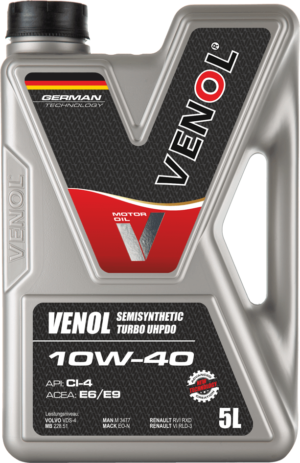 Venol Semisynthetic Turbo Active UHPDO CI 4 10W40